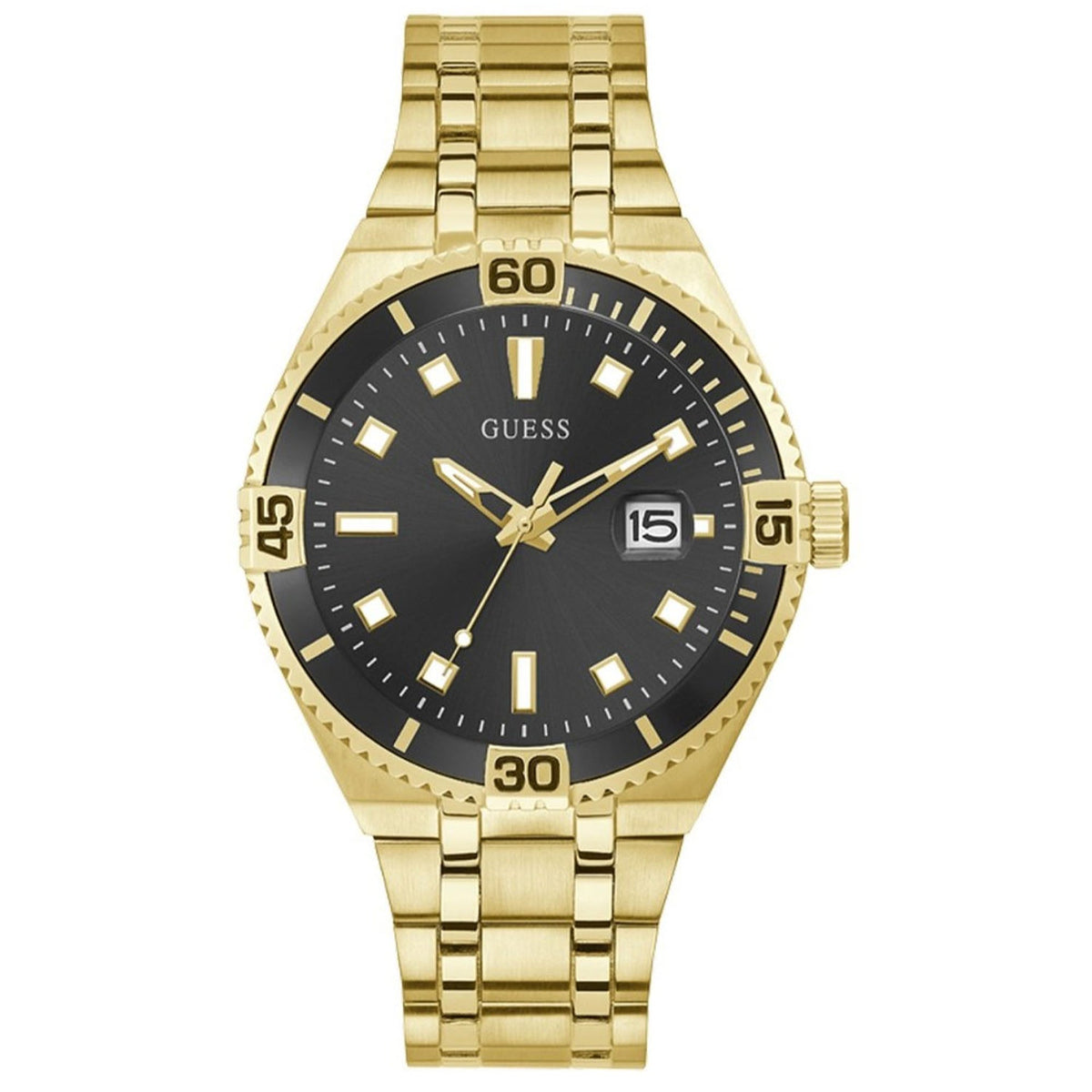 Guess Quartz Classic Black Dial Men's Watch GW0330G2