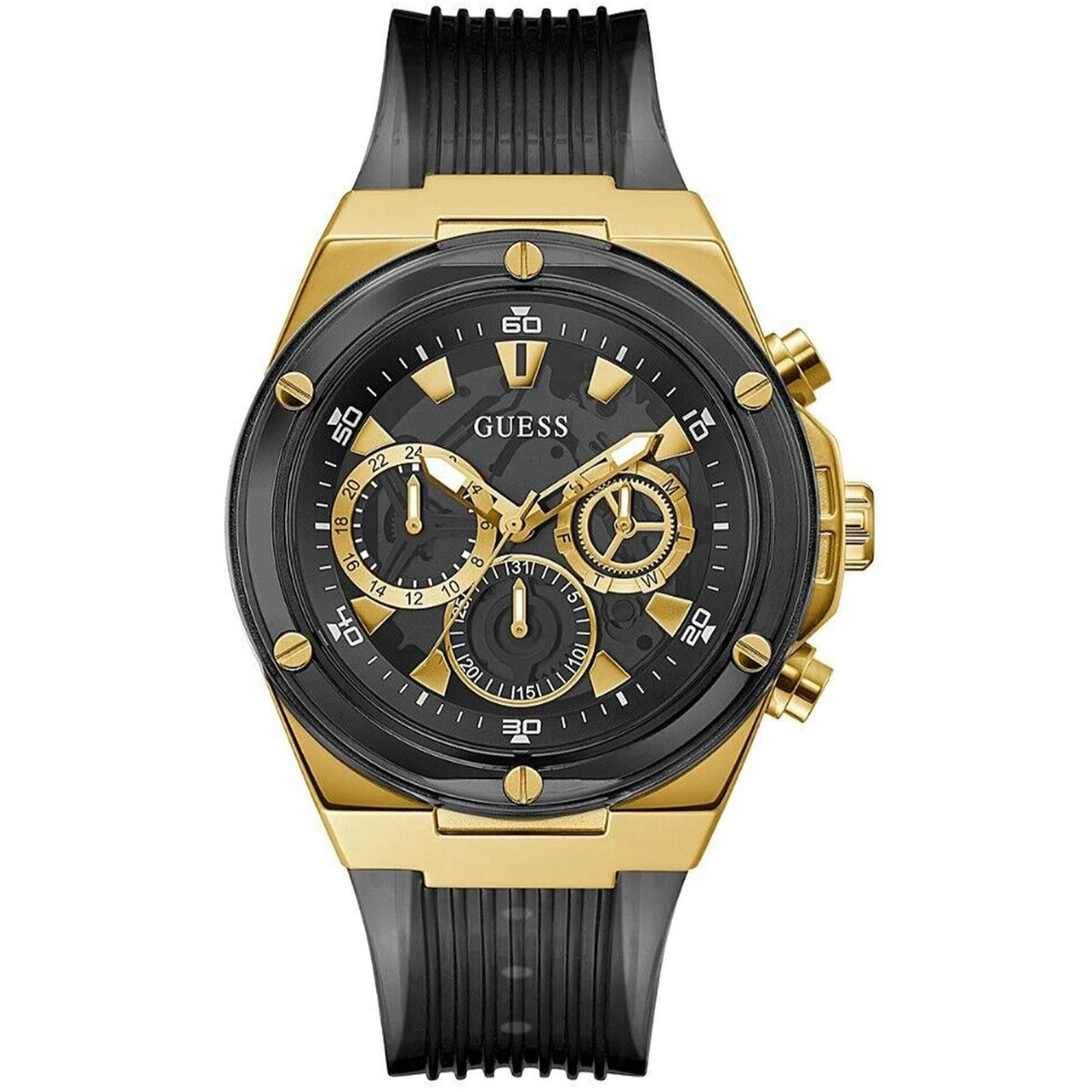 Guess Quartz Classic Black Dial Men's Watch GW0425G1