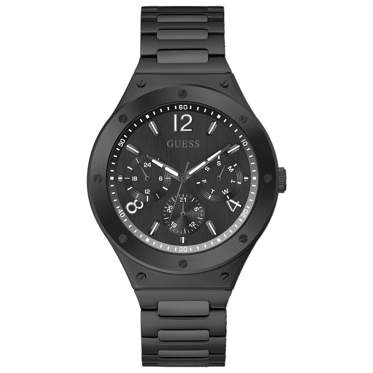 Guess Quartz Classic Black Dial Men's Watch GW0454G3