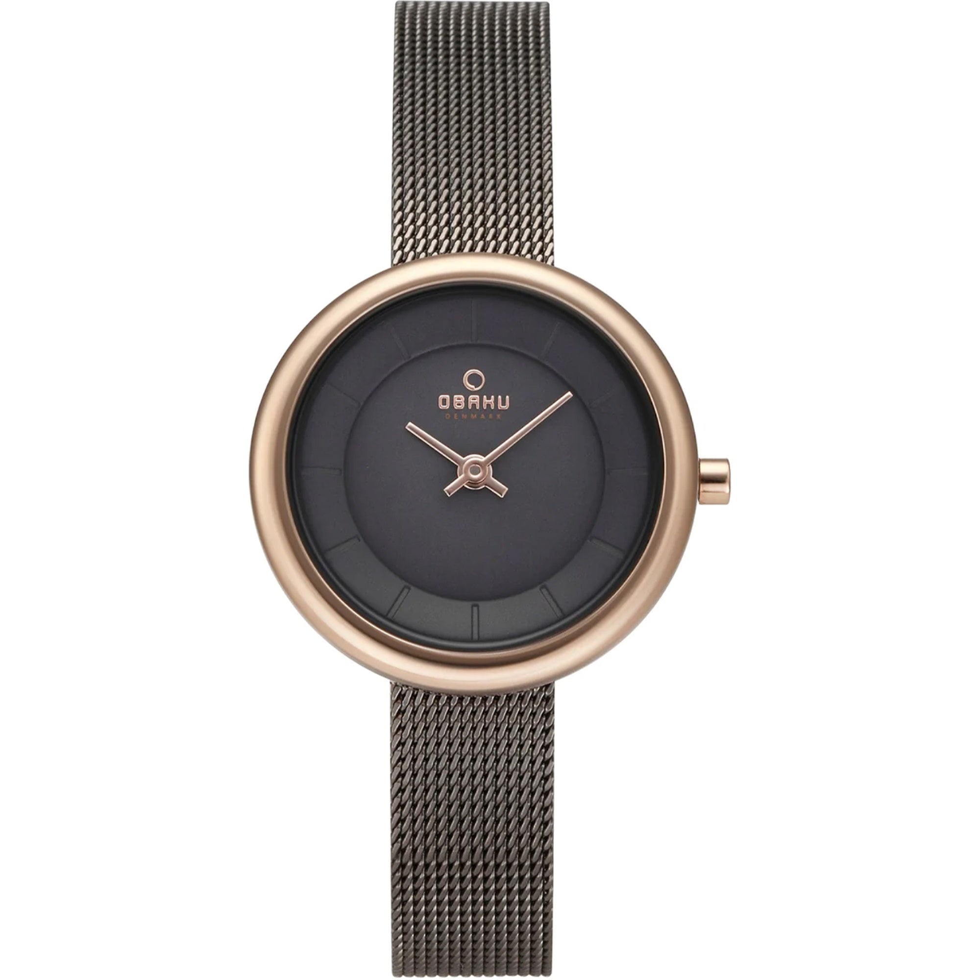 Obaku Quartz Classic Black Dial Women's Watch V146LXVJMJ
