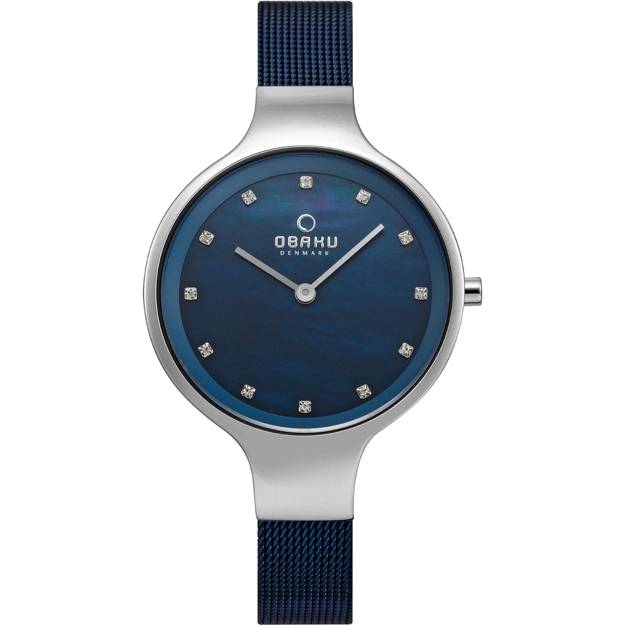Obaku Quartz Classic Blue Dial Women's Watch V173LXCLML