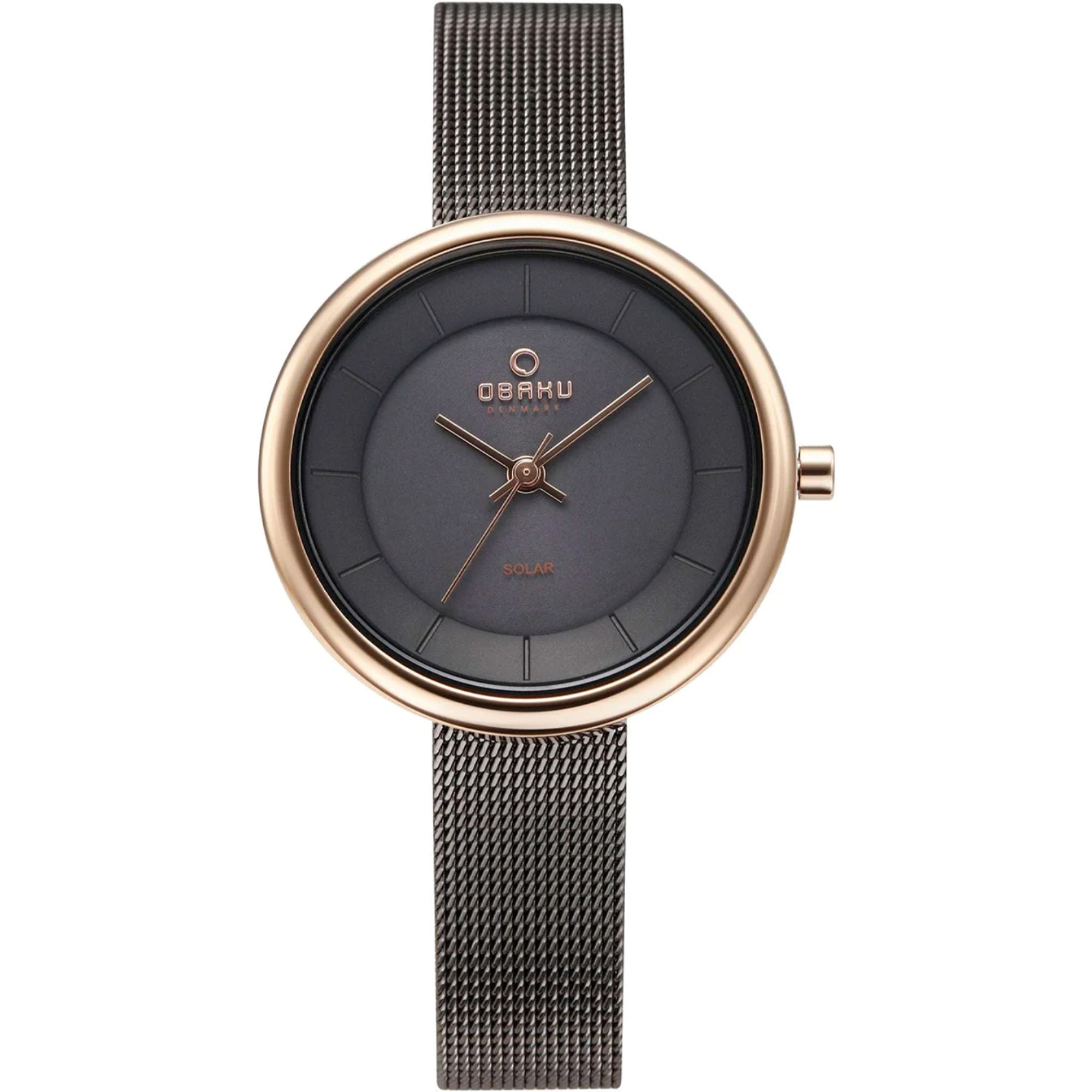 Obaku Quartz Lys Black Dial Women's Watch V206LRVJMJ