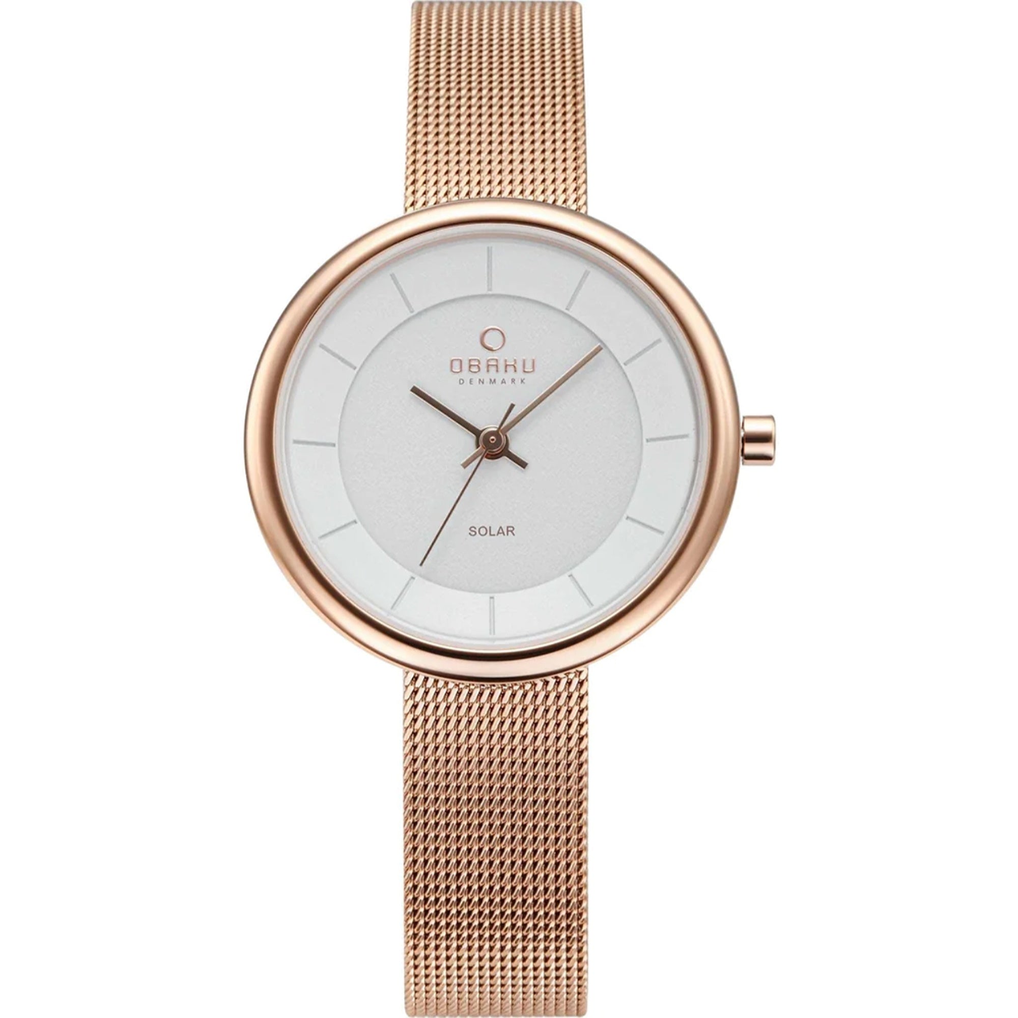 Obaku Quartz Lys White Dial Women's Watch V206LRVWMV