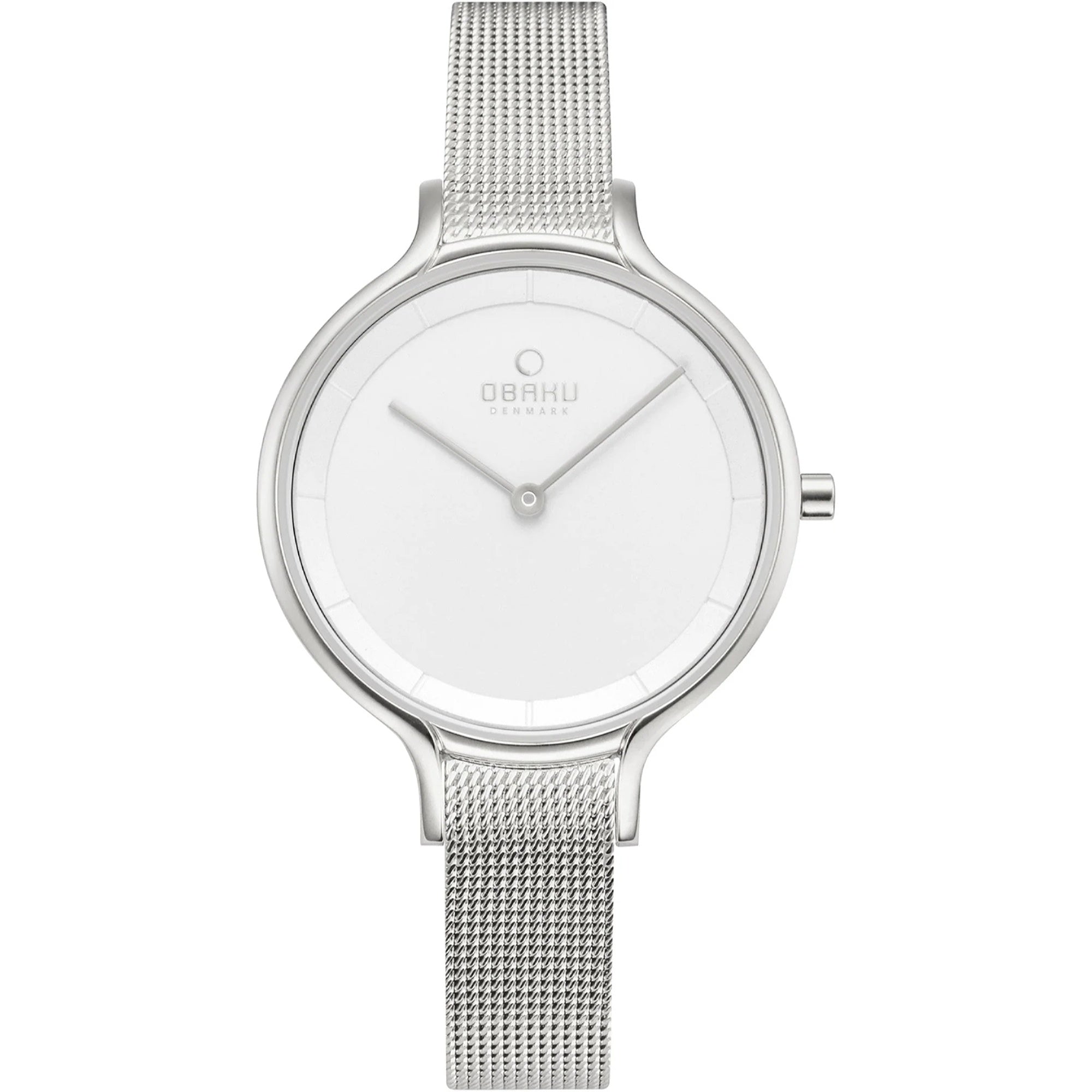 Obaku Quartz Kyst White Dial Women's Watch V228LXCIMC