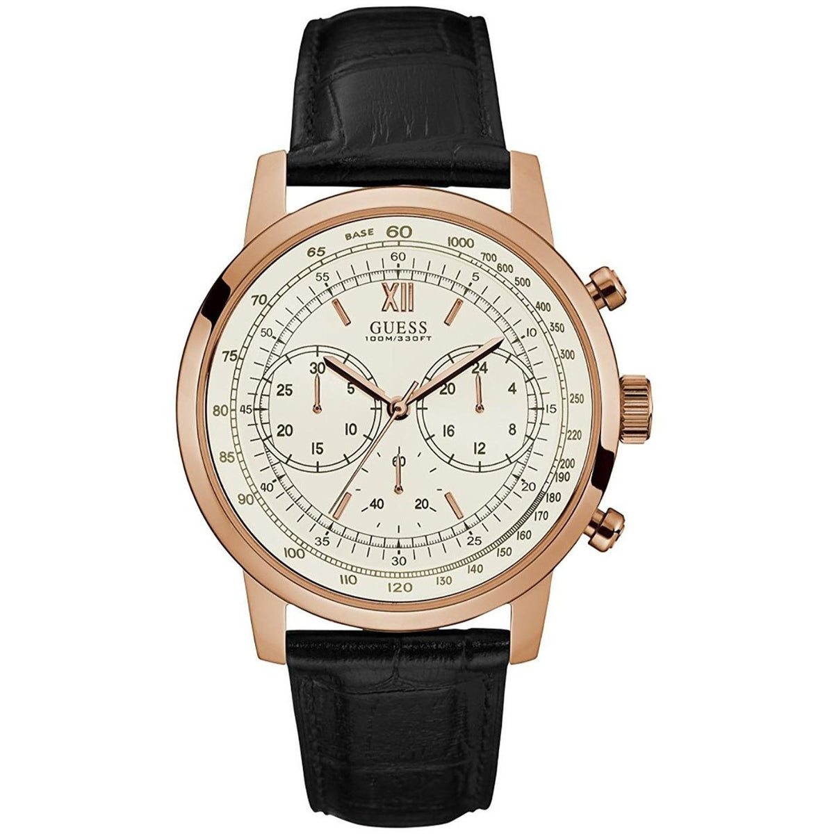 Guess Quartz Classic White Dial Men's Watch W0916G2