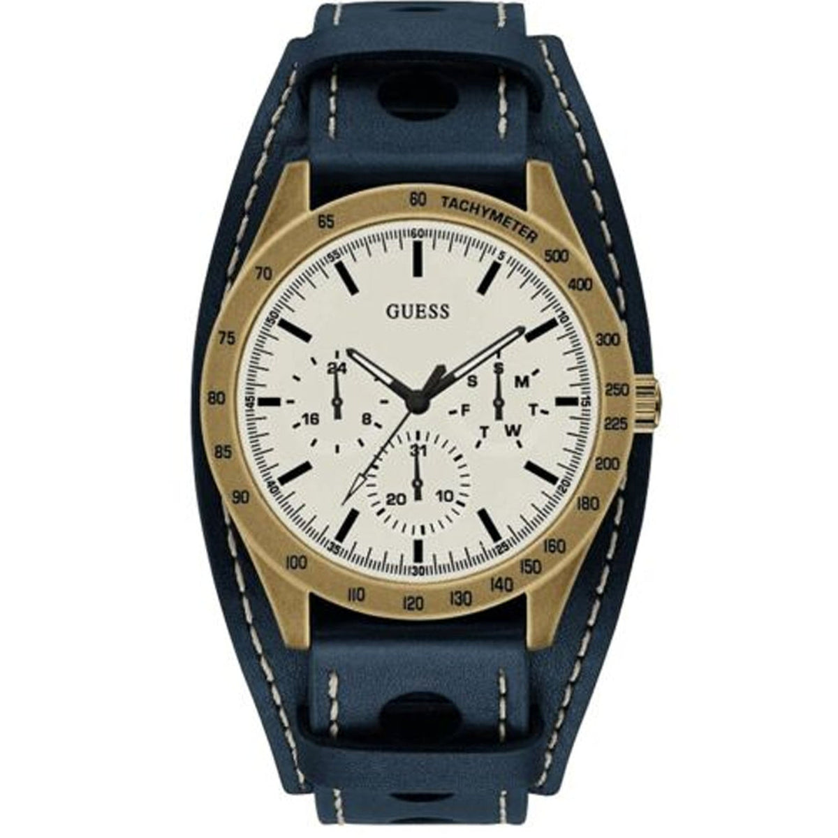 Guess Quartz Classic White Dial Men's Watch W1100G2