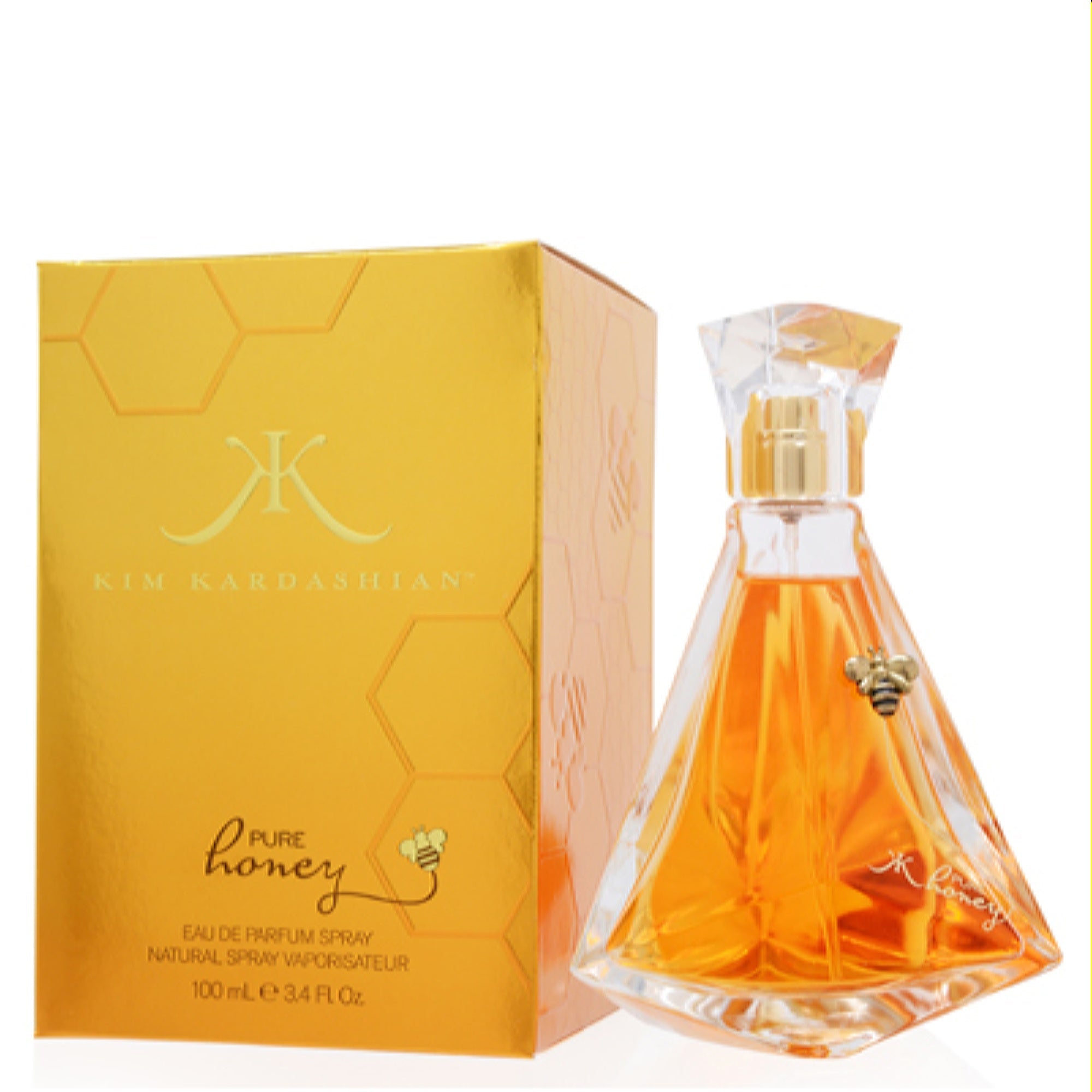 Kim Kardashian Women's Kim Kardashian Pure Honey Kim Kardashian Edp Spray 3.4 Oz (100 Ml)   049398940116