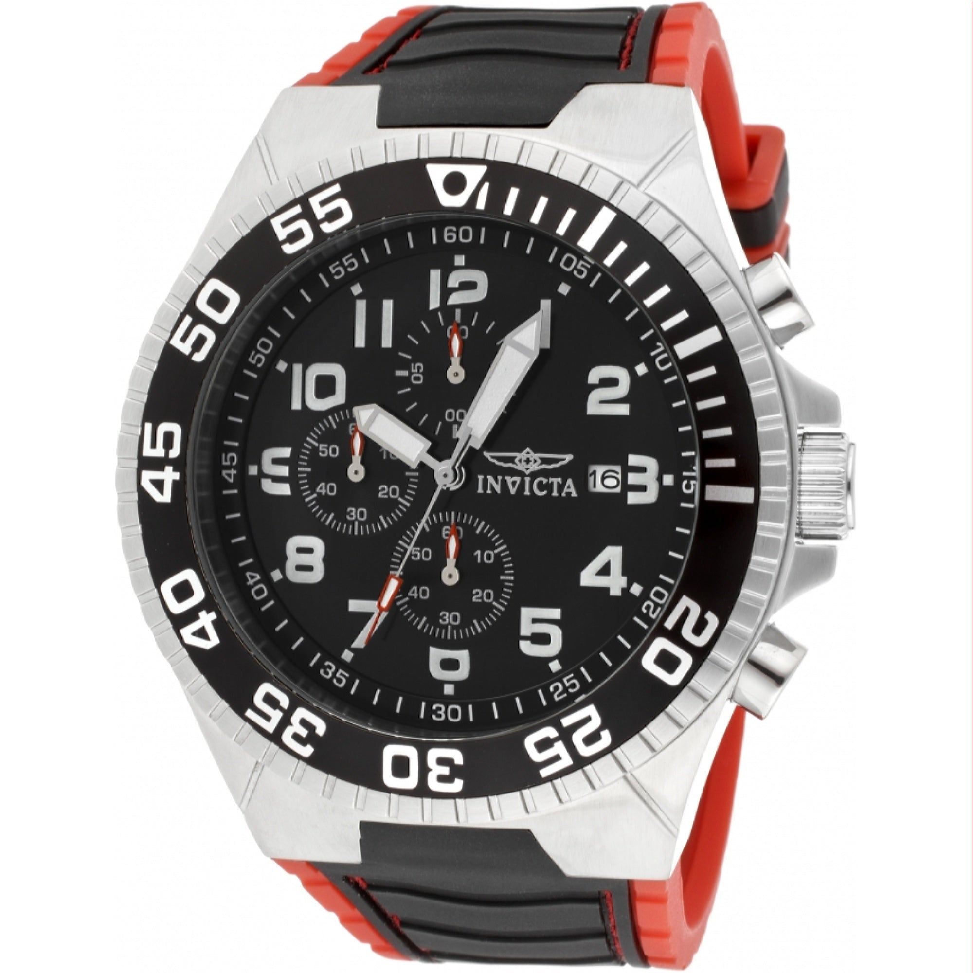 Invicta Quartz Pro Diver Black Dial Men's Watch 12412