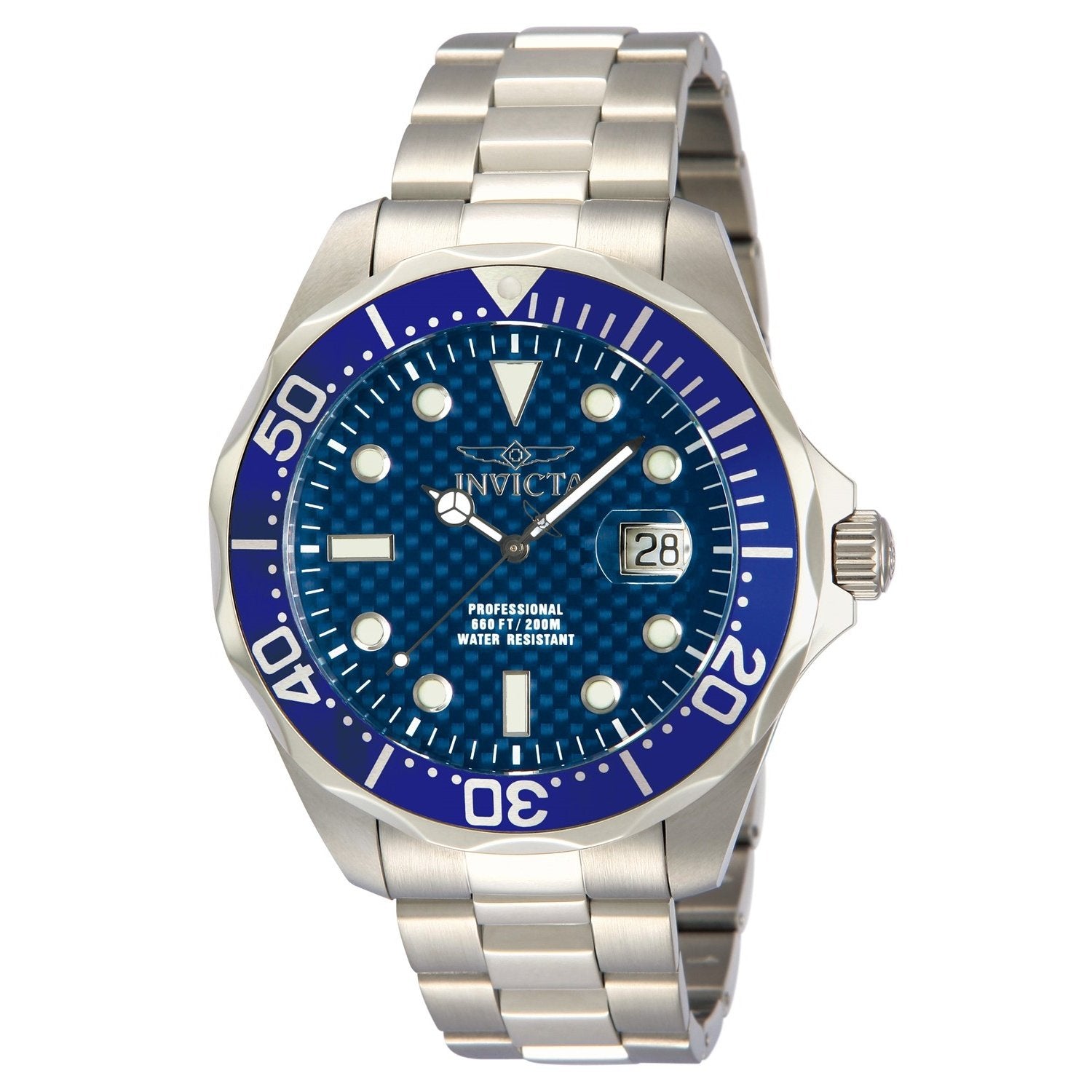 Invicta Quartz Pro Diver Blue Dial Men's Watch 12563