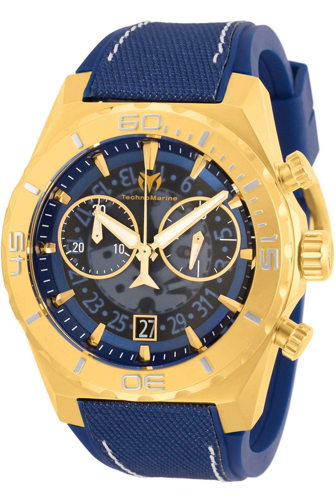 TechnoMarine Quartz Reef Gold Dial Men's Watch TM-519009