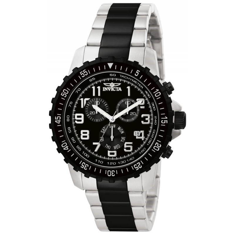 Invicta Quartz Specialty Black Dial Men's Watch 1326