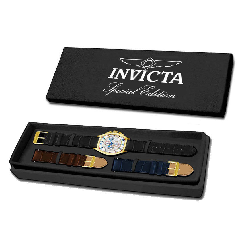 Invicta Quartz Specialty White Dial Men's Watch 14330