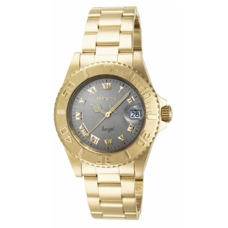 Invicta Quartz Angel Gray Dial Women's Watch 14366