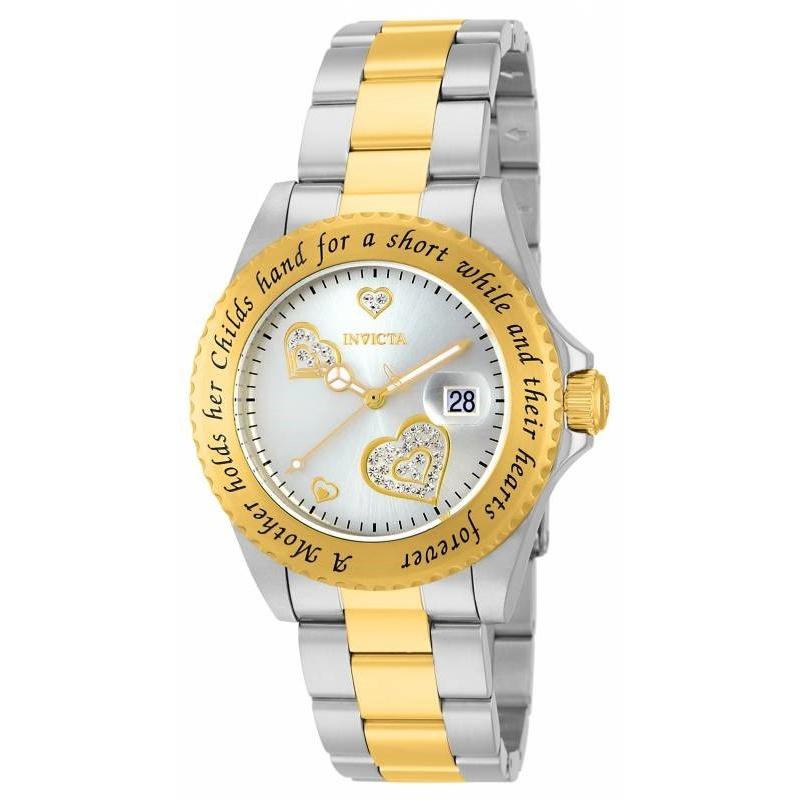 Invicta Quartz Angel Mother of Pearl Dial Women's Watch 14730