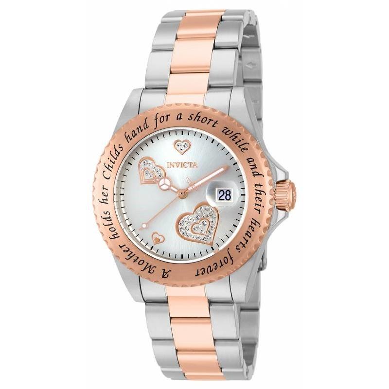 Invicta Quartz Angel Mother of Pearl Dial Women's Watch 14731