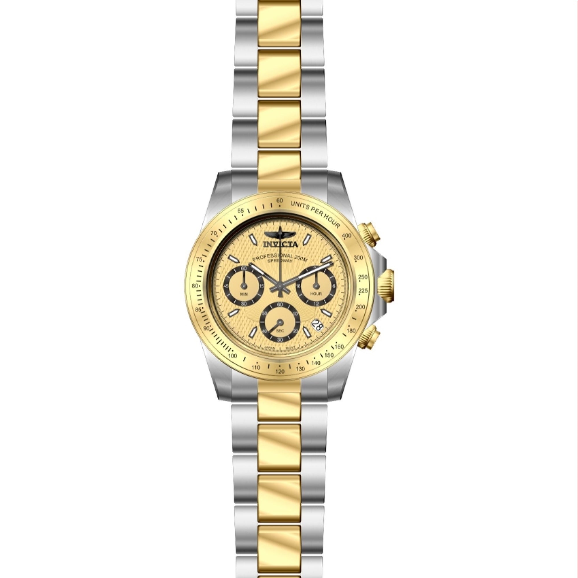 Invicta Quartz Speedway Gold Dial Men's Watch 14930