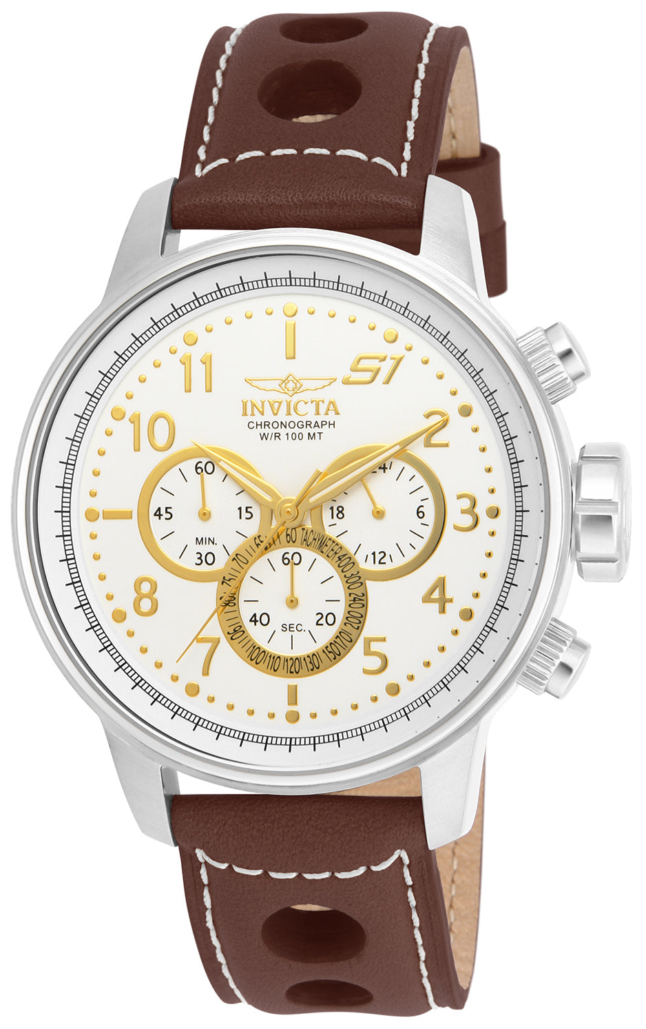 Invicta Quartz S1 Rally Silver Dial Men's Watch 16010