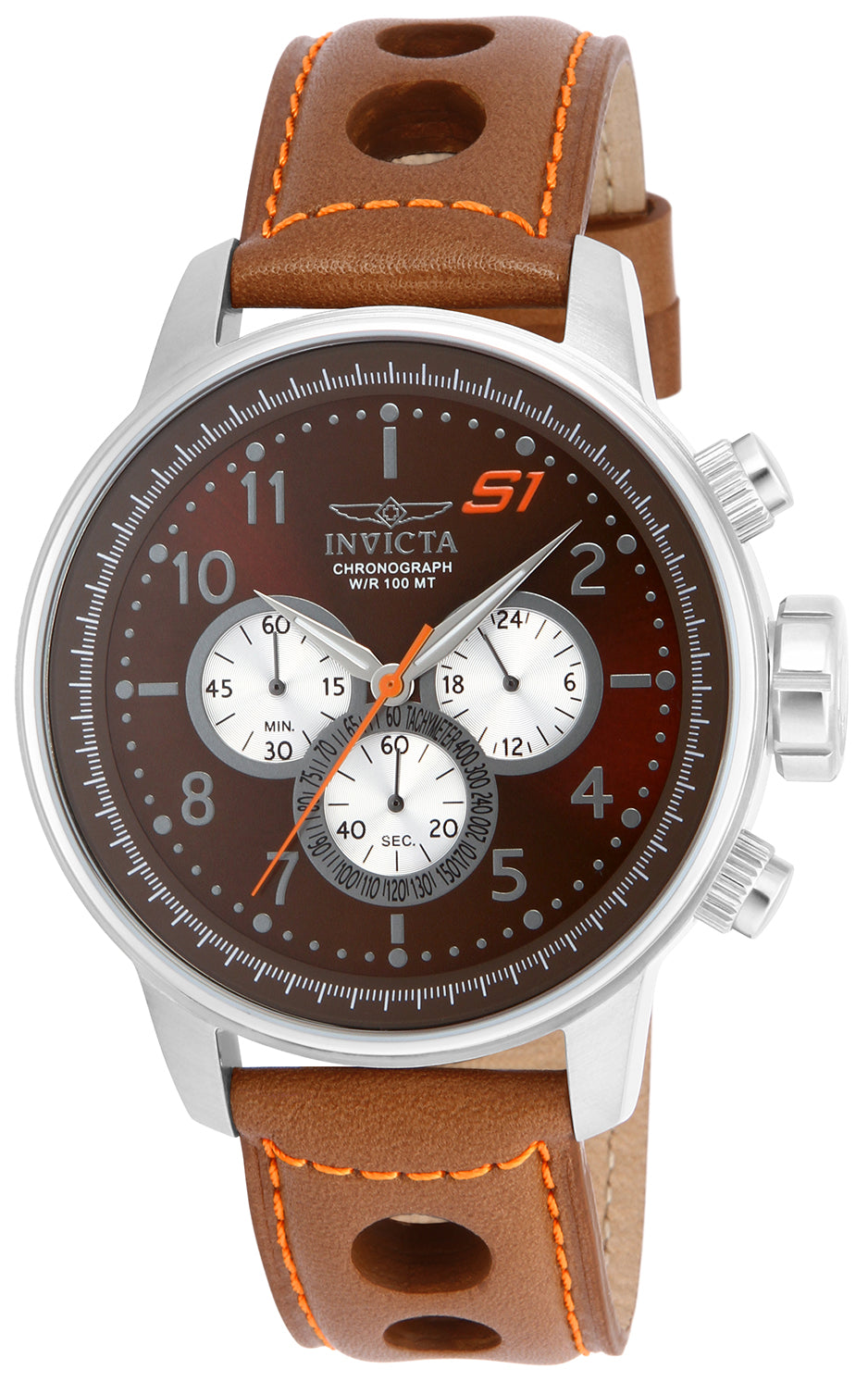 Invicta Quartz S1 Rally Brown Dial Men's Watch 16015
