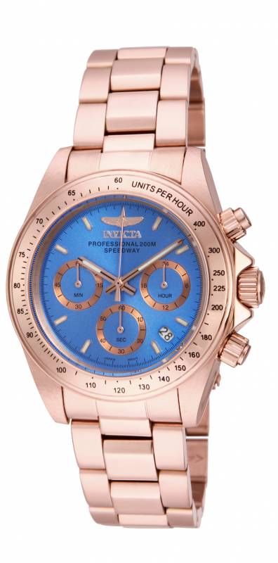 Invicta Quartz Speedway Blue Dial Women's Watch 16658