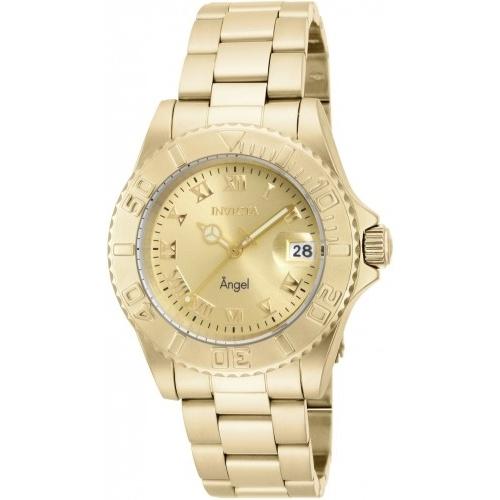Invicta Quartz Angel Champagne Dial Women's Watch 16849