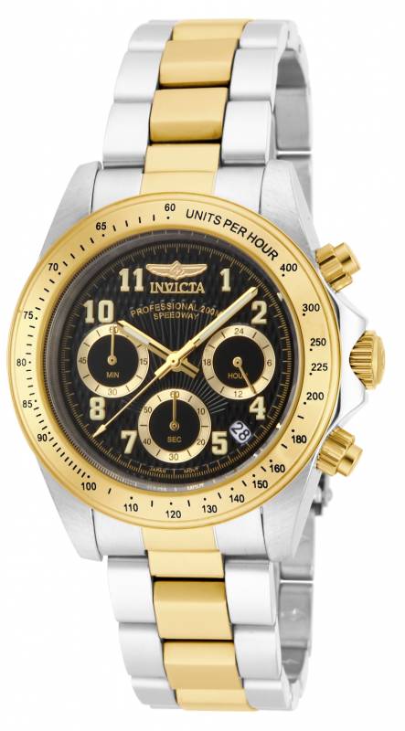 Invicta Quartz Speedway Black Dial Men's Watch 17027