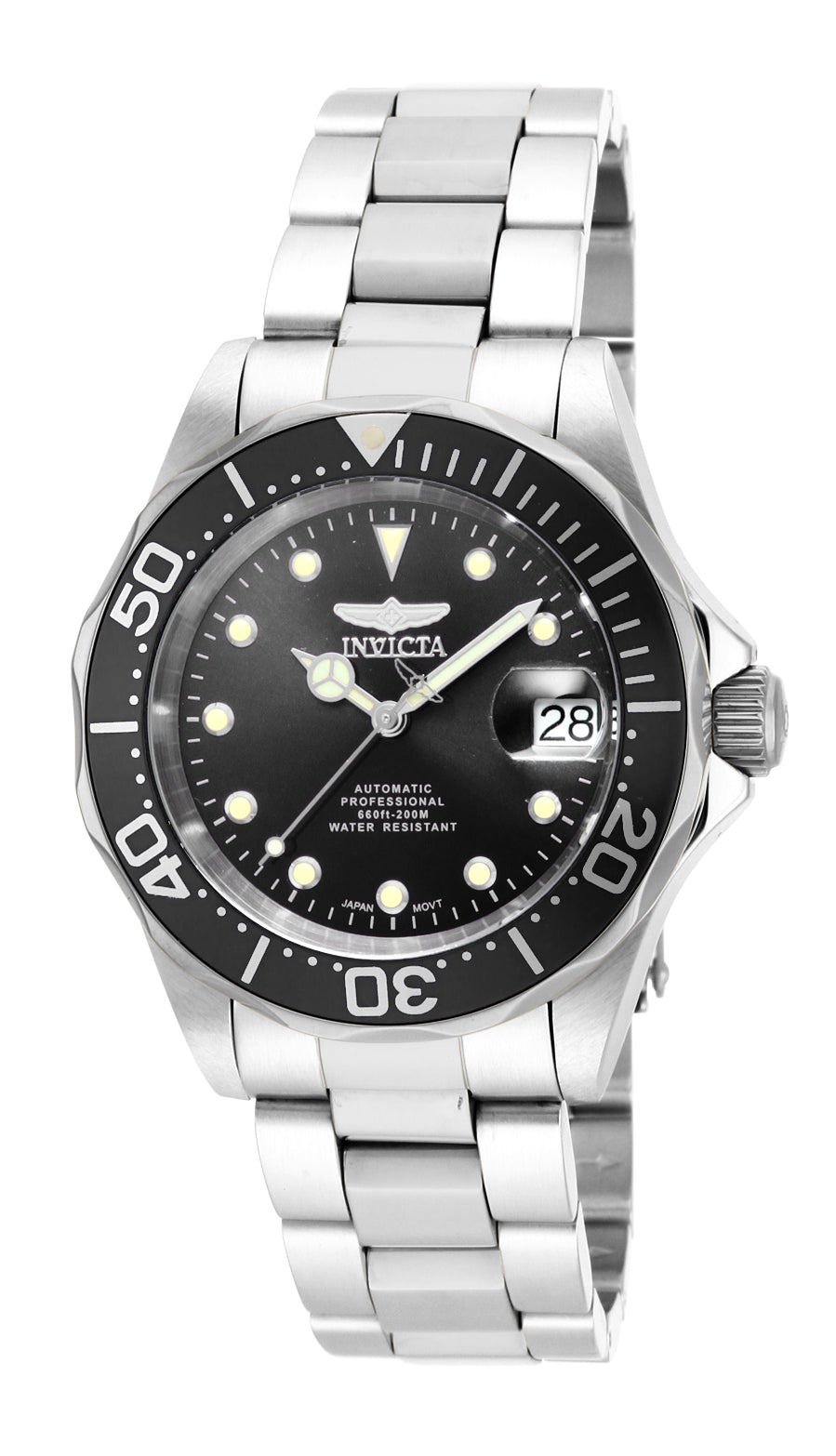 Invicta Automatic Pro Diver Black Dial Men's Watch 17039