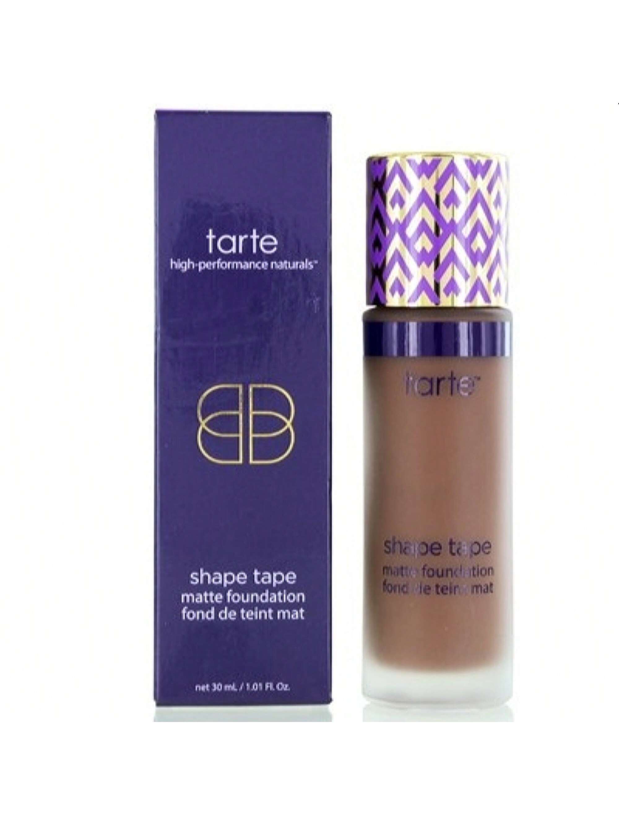 Shape Tape Matte Foundation (61H) Mahogany by Tarte 1 Oz 846733024247