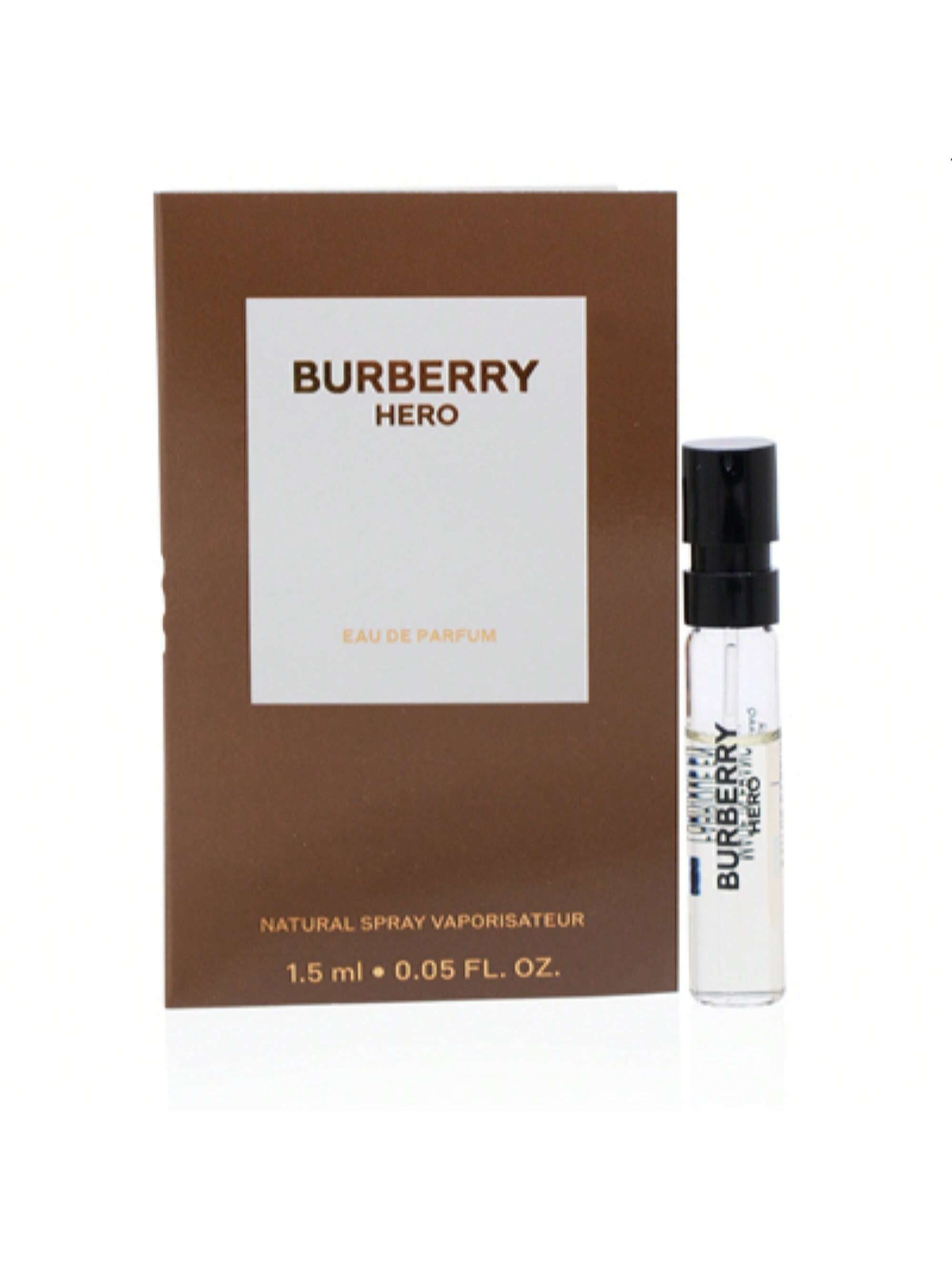 Burberry Hero by Burberry EDP Spray 0.05 Oz - Men 3614228838023