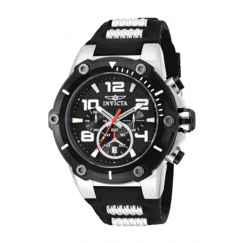 Invicta Quartz Speedway Black Dial Men's Watch 17202