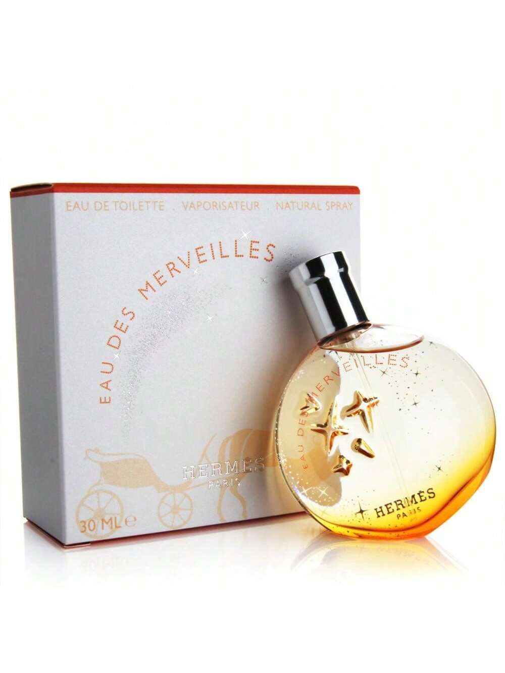 Eau Des Merveilles by Hermes EDT Refillable 1.0 Oz - Women 3346130008453