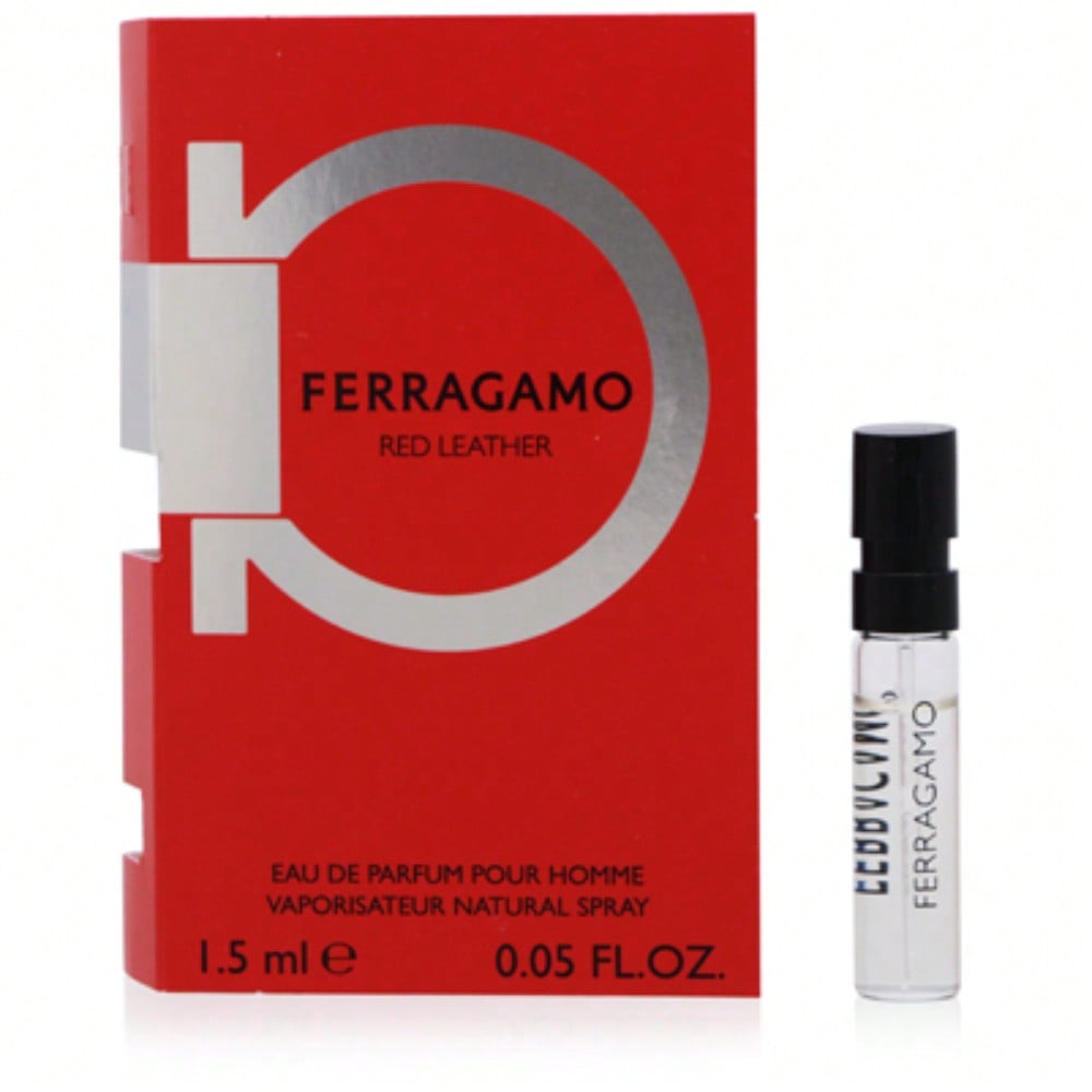 Red Leather by S. Ferragamo EDP Spray 0.05 Oz - Men 8056860211522