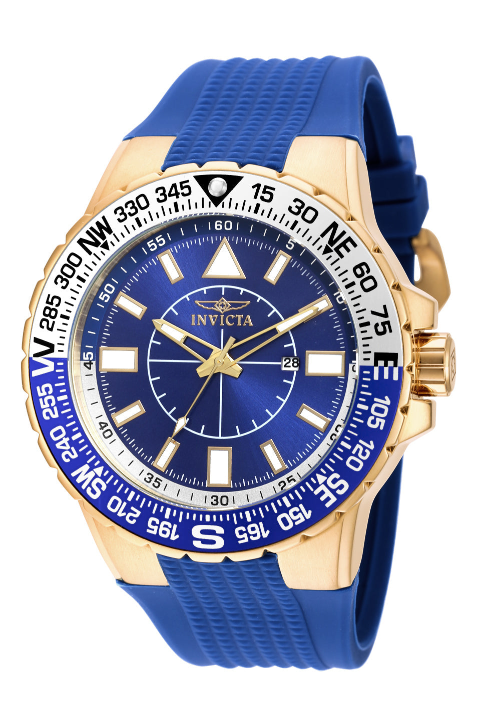 Invicta Quartz Aviator Blue Dial Men's Watch 19270