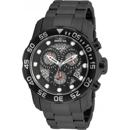 Invicta Quartz Pro Diver Black Dial Men's Watch 19838