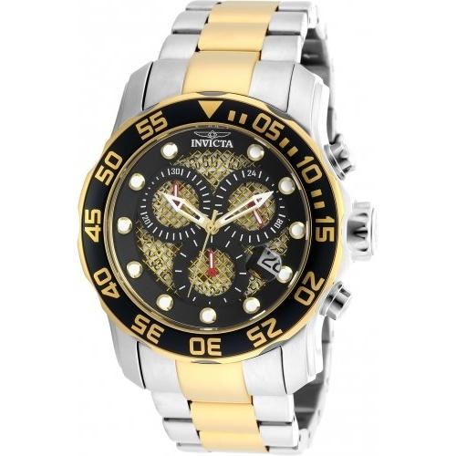 Invicta Quartz Pro Diver Black Dial Men's Watch 19839