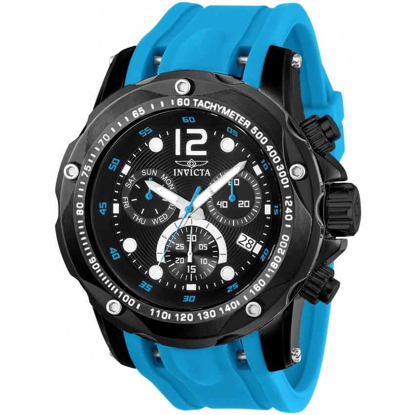 Invicta Quartz Speedway Black Dial Men's Watch 20075
