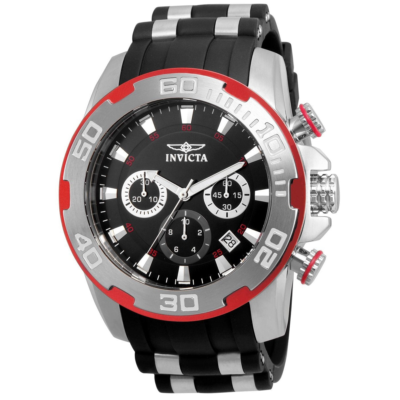 Invicta Quartz Pro Diver Black Dial Men's Watch 22307