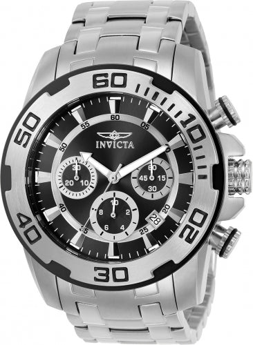 Invicta Quartz Pro Diver Black Dial Men's Watch 22318