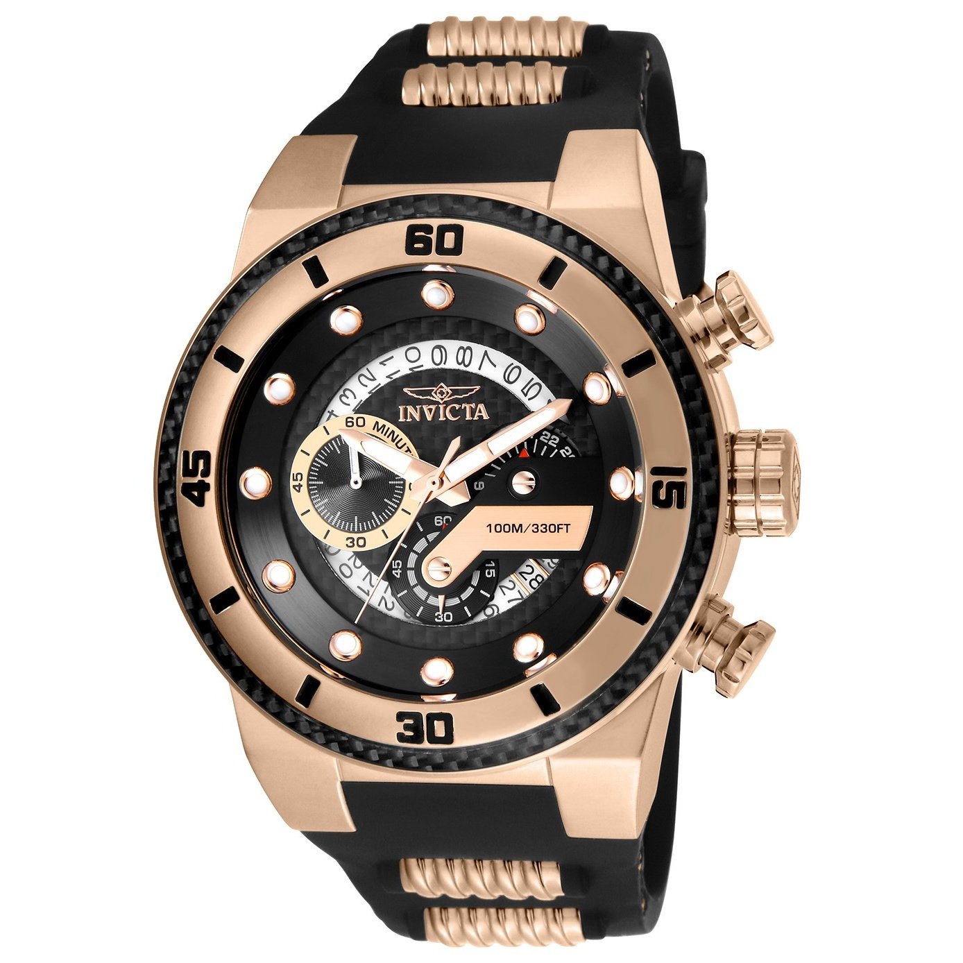 Invicta Quartz S1 Rally Black Dial Men's Watch 24226