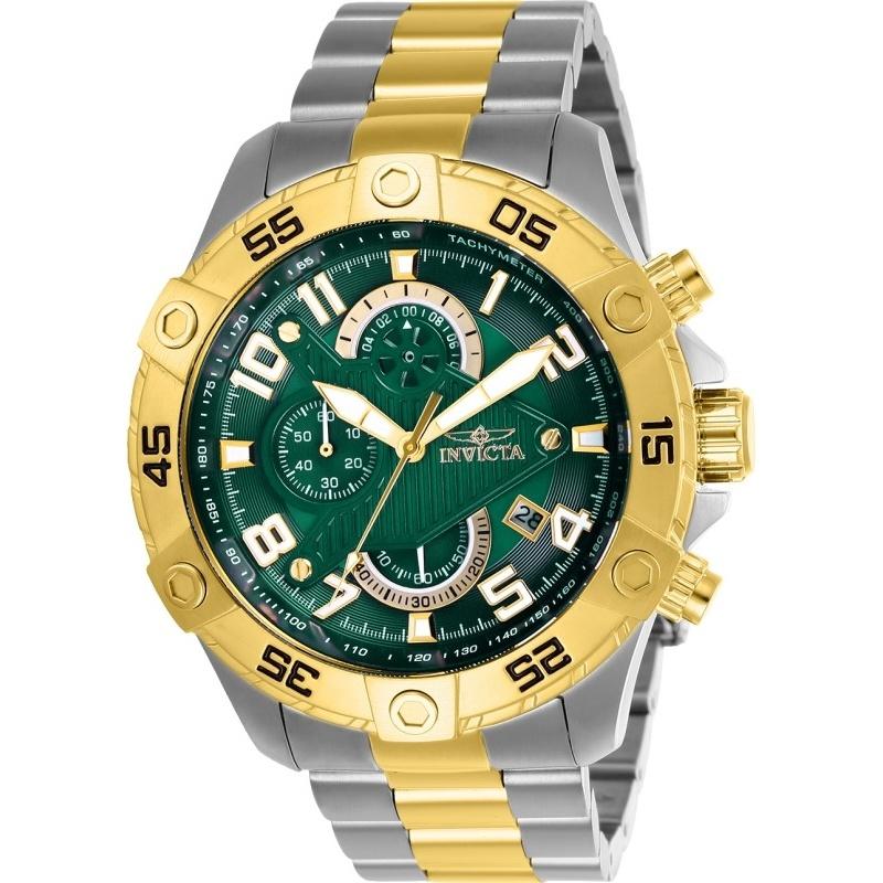Invicta Quartz S1 Rally Green Dial Men's Watch 26099