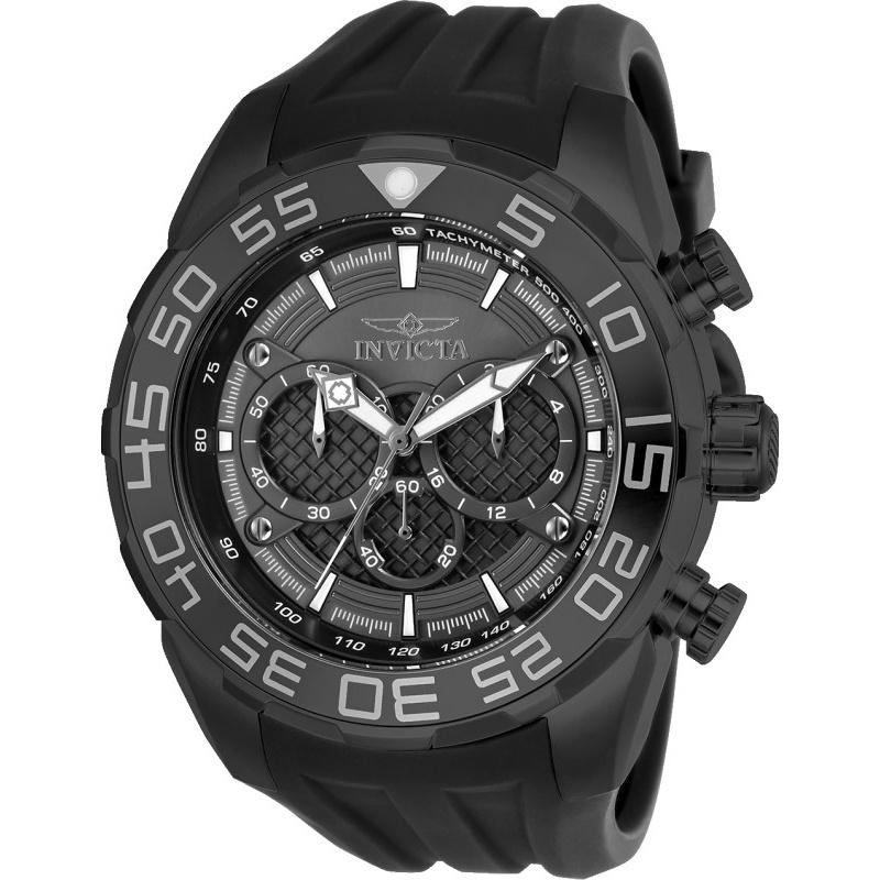 Invicta Quartz Speedway Gun Metal Dial Men's Watch 26308
