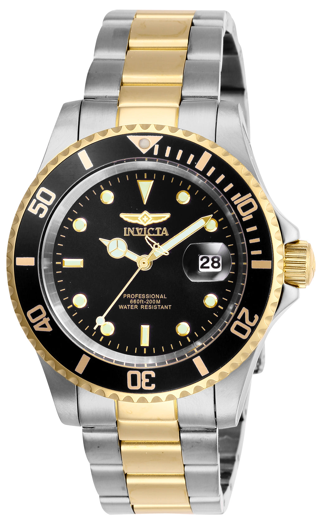 Invicta Quartz Pro Diver Black Dial Men's Watch 26973