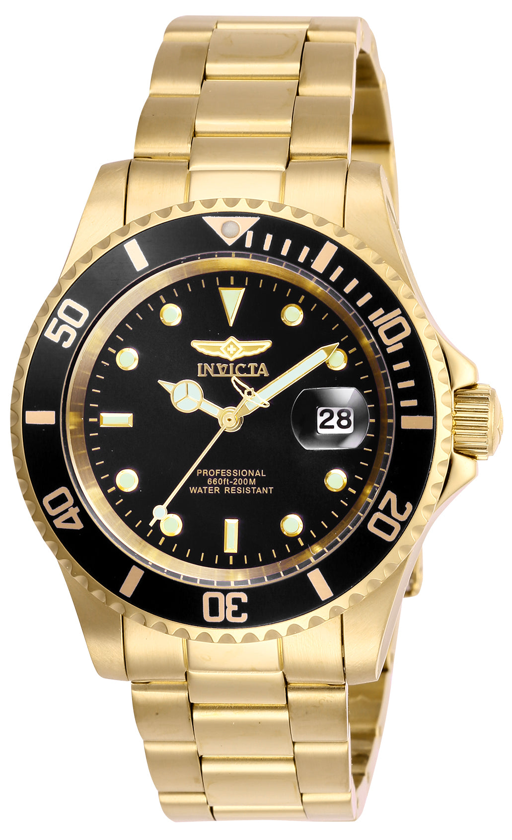 Invicta Quartz Pro Diver Black Dial Men's Watch 26975