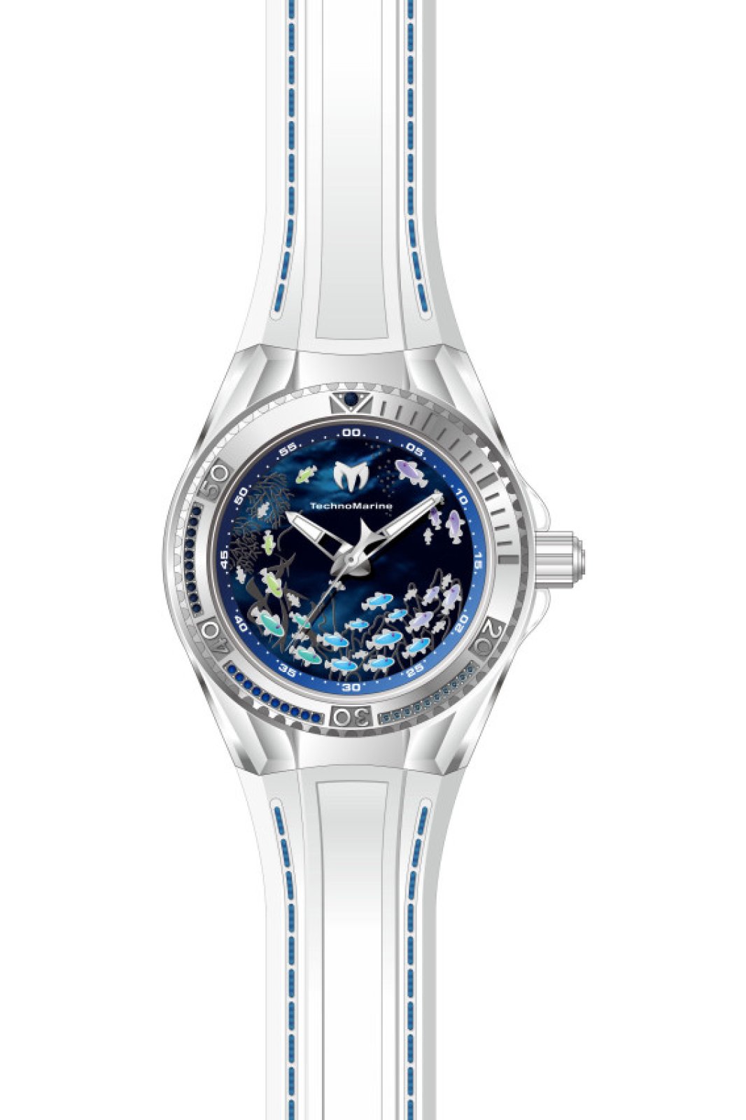 TechnoMarine Quartz Cruise Blue Dial Women's Watch TM-125007