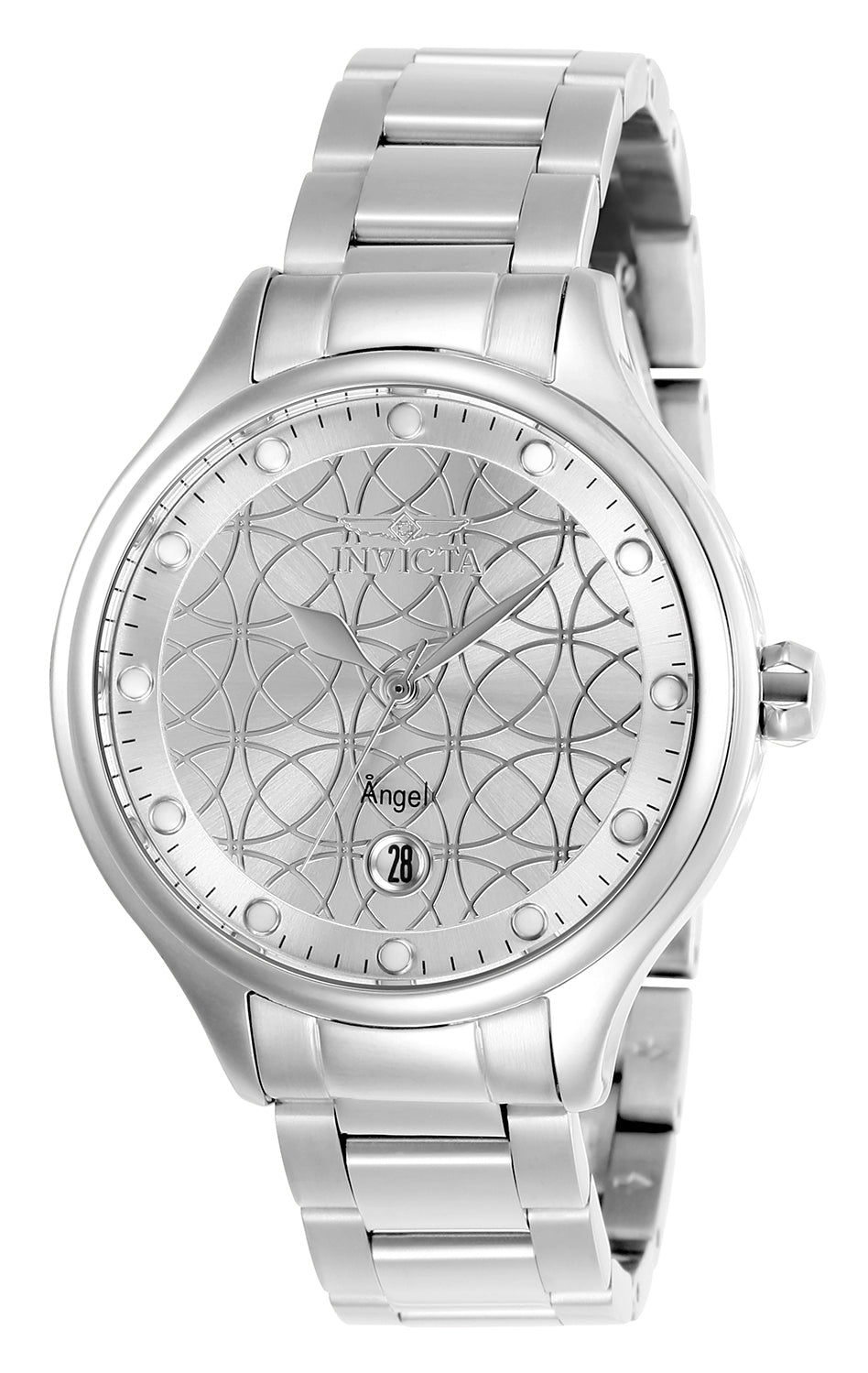 Invicta Quartz Angel Silver Dial Women's Watch 27437
