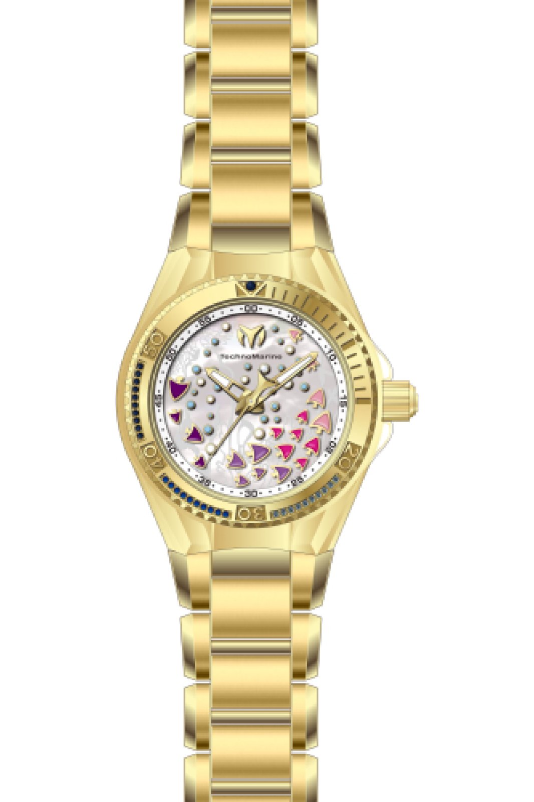 TechnoMarine Quartz Cruise White Dial Women's Watch TM-125006