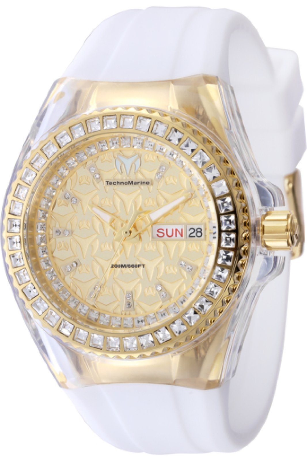 TechnoMarine Quartz Cruise Gold Dial Women's Watch TM-125040