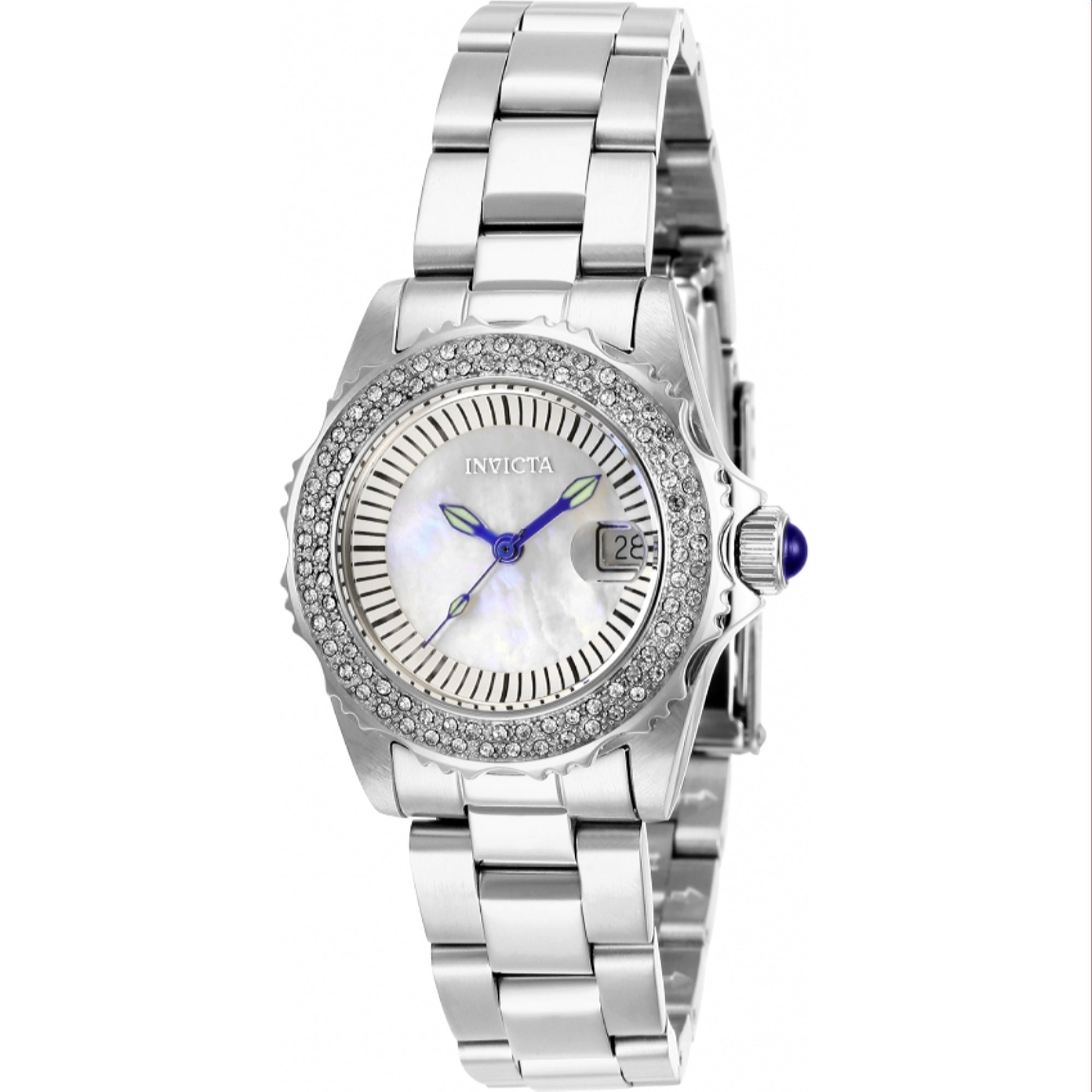 Invicta Quartz Angel Mother of Pearl Dial Women's Watch 28442