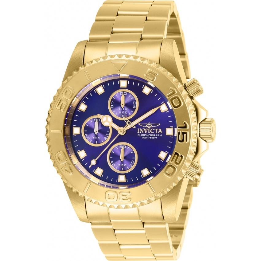 Invicta Quartz Pro Diver Blue Dial Men's Watch 28682