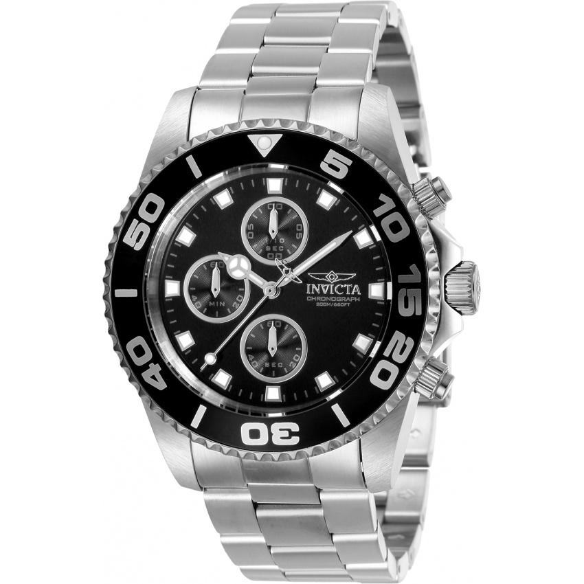 Invicta Quartz Pro Diver Black Dial Men's Watch 28689