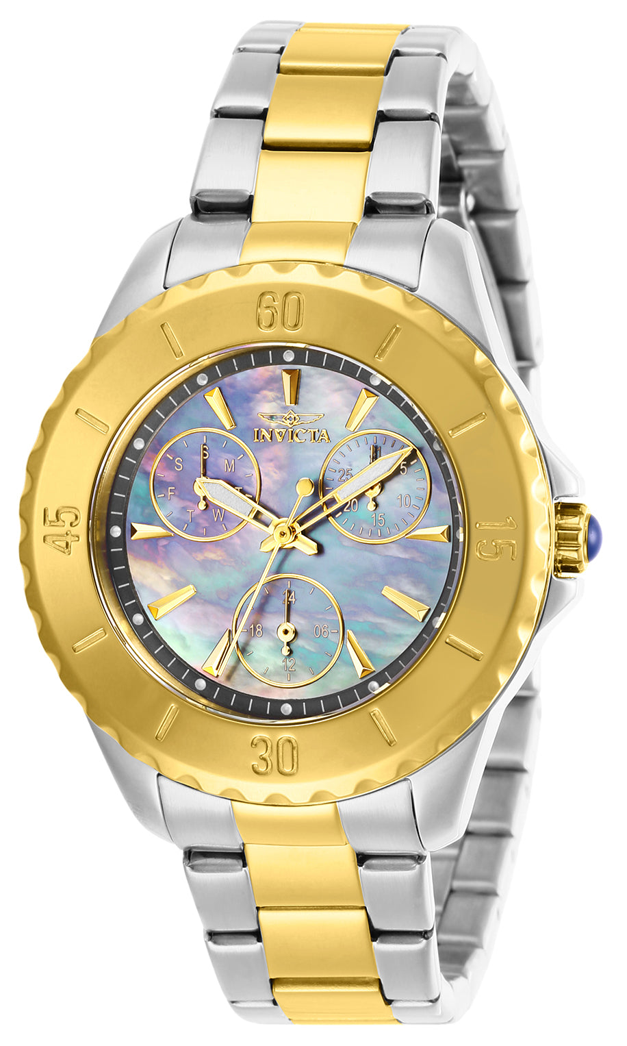 Invicta Quartz Angel Gun Metal Dial Women's Watch 29112